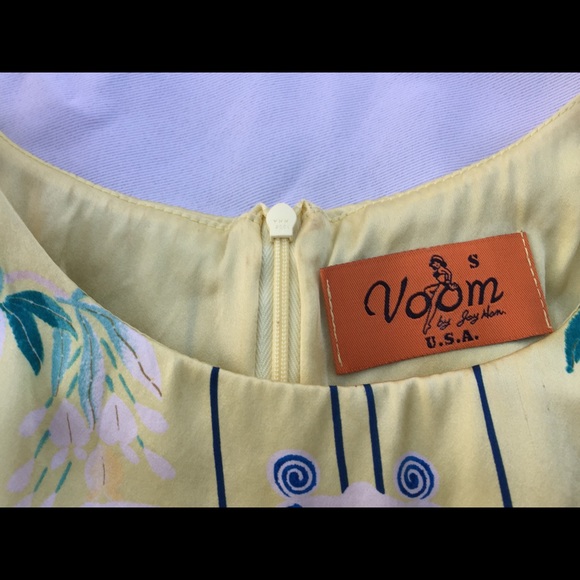 Voom by joy Han 100% silk dress size S - Picture 6 of 8